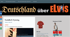 Desktop Screenshot of deutschlanduberelvis.com
